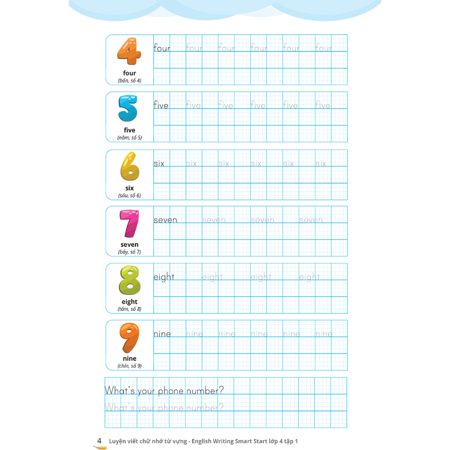 Luyện Viết Chữ Nhớ Từ Vựng - English Writing Smart Start