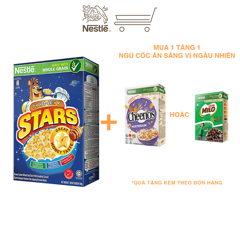 Ngũ cốc ăn sáng HONEY STARS (Hộp 300g)