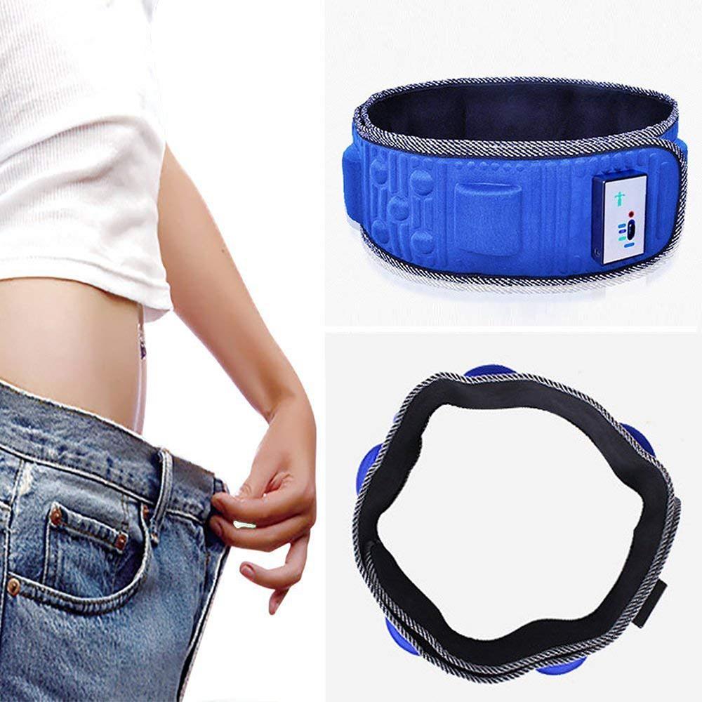 Giảm Béo X5 Lần Dao Động Điện Tập Thể Hình Máy Massager Giảm Đốt Cháy Mỡ Thừa Cơ Bụng Máy Kích Thích Cho Hông