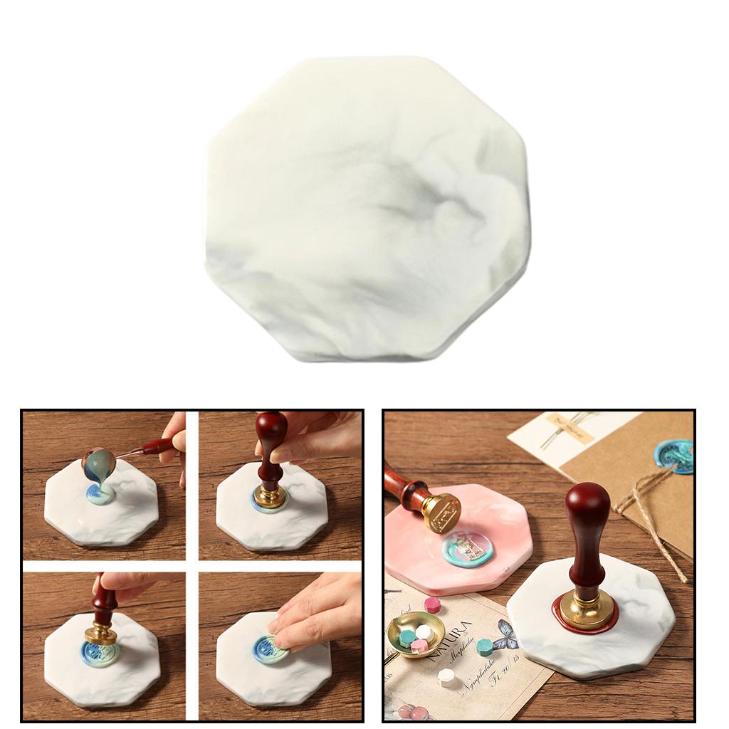 Wax Seal Stamp Ceramics Demoulding Pad Coasters Envelope Packaging