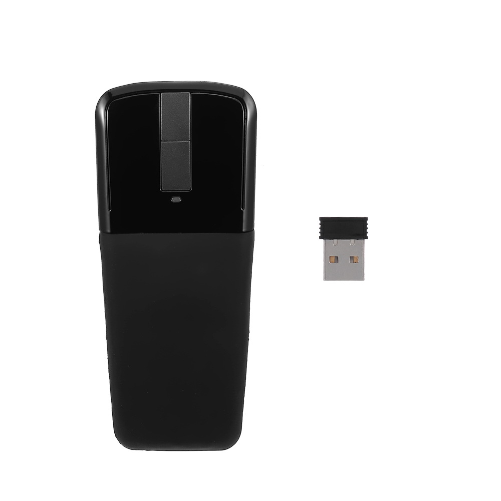 Chuột Không Dây 2.4g Với Bộ Thu USB Arc Mouse Cảm Ứng Cho PC
