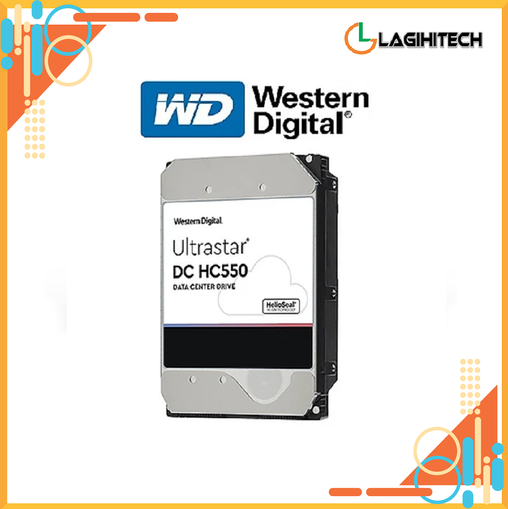 (Giá Hủy Diệt) Ổ Cứng gắn trong HDD Western Digital Ultrastar 20TB / 22TB SATA iii 3.5 inch cho Serve dòng Enterprise - Hàng Nhập Khẩu
