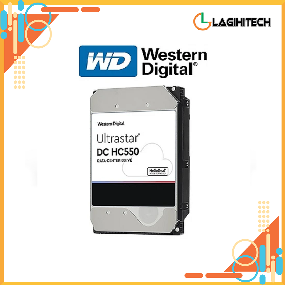 Ổ Cứng HDD WD Ultrastar 18TB SATA iii 3.5 inch - Hàng Nhập Khẩu