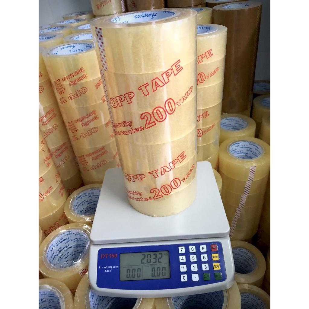 Băng keo Trong 200 Yard 2.0kg/cây - Dày, Bám Dính Tốt