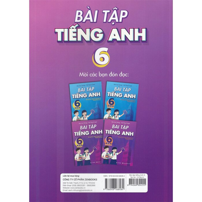 Bài Tập Tiếng Anh Lớp 6 - Tập 2  - Dùng Kèm SGK Tiếng Anh 6 Global Success