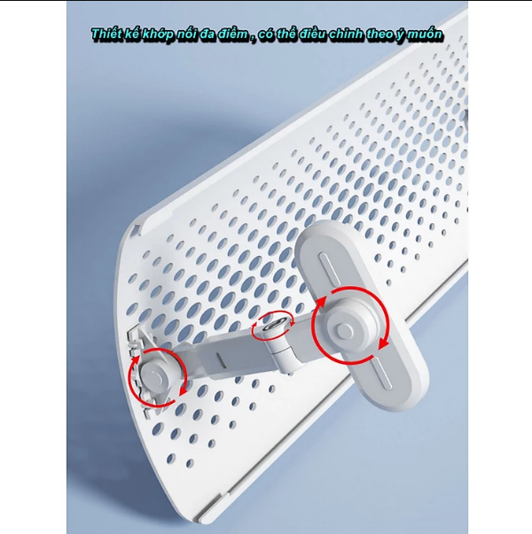 Cao cấp - Tấm Chắn Gió Điều Hòa Máy Lạnh Di Động SWING PROTECT Lọc Không Khí Ion Âm