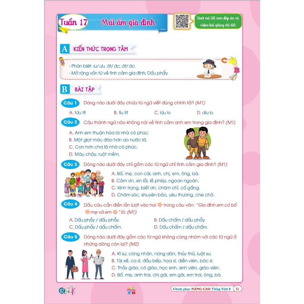 Combo Chinh Phục Nâng Cao Toán Và Tiếng Việt Lớp 2 - Kết Nối Tri Thức Với Cuộc Sống -Cả Năm (2 Cuốn)