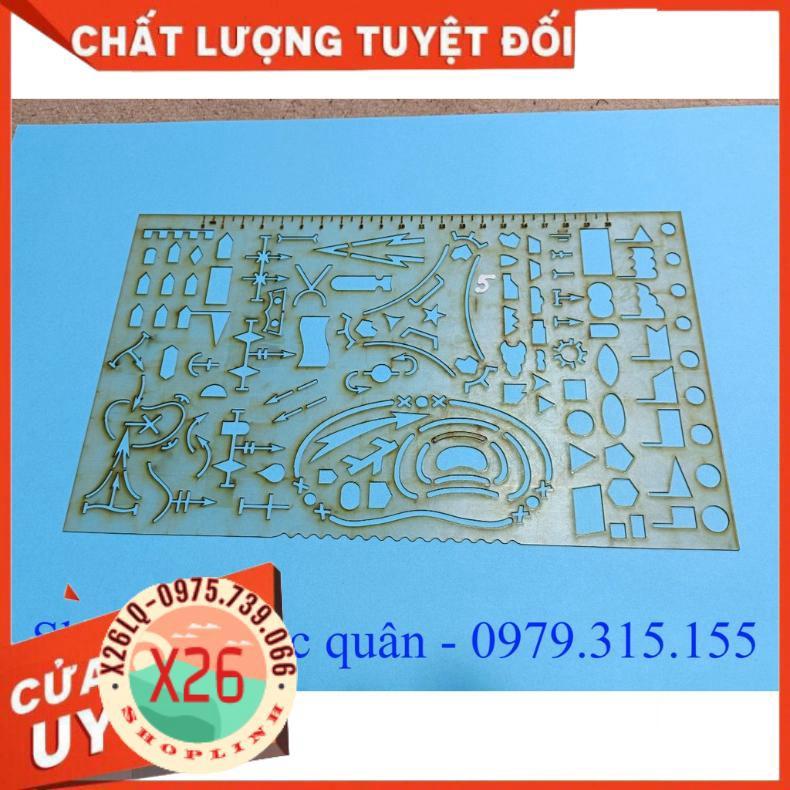 Thước chỉ huy tham mưu mẫu 5