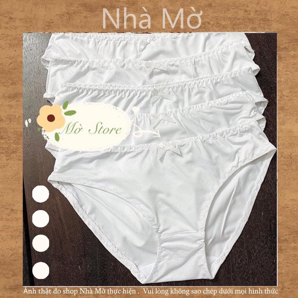Quần lót thun tốt Basic đủ size | 3 màu | MỜ STORE