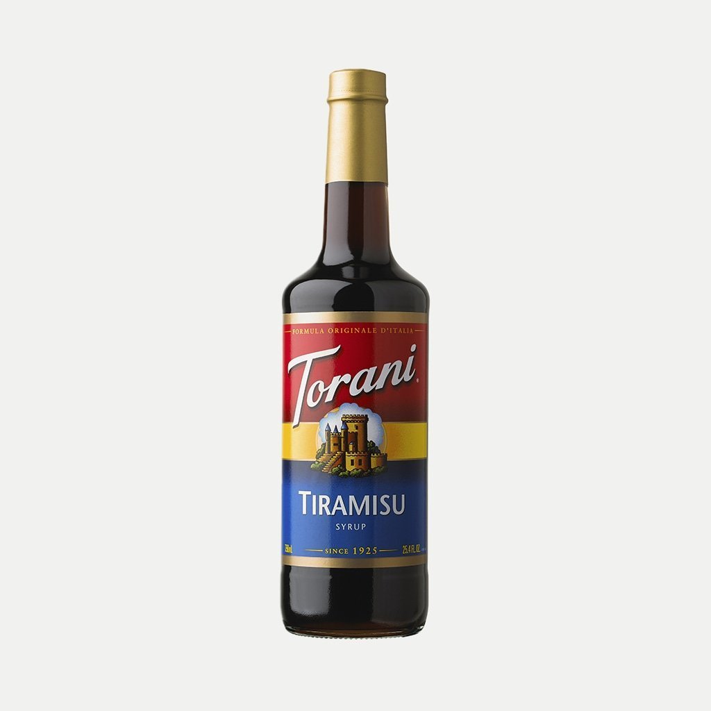 Siro Pha Chế Vị Bánh Tiramisu Torani Classic Tiramisu Syrup 750ml Mỹ - Hàng Chính Hãng