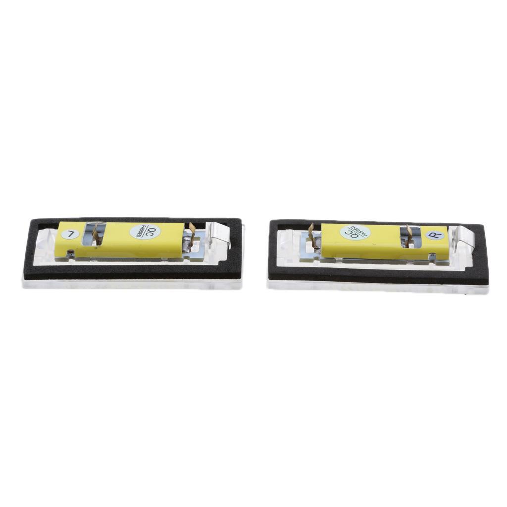 1 Pair 18 LED License Number Plate Light Lamp for BMW E39 5-Door