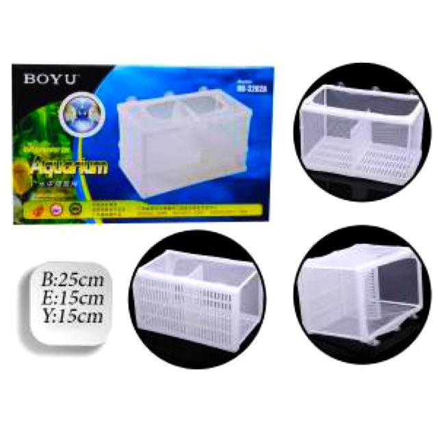 Lồng Đôi 2 Ngăn Dưỡng Cá Boyu NB-3202A Loại vải lưới