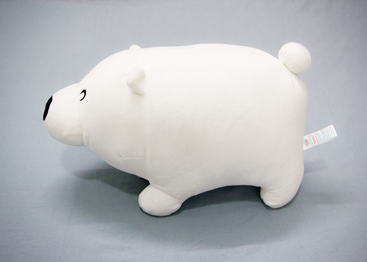 Thú nhồi bông Gấu Bắc cực Ice Bear nằm trắng BA00088