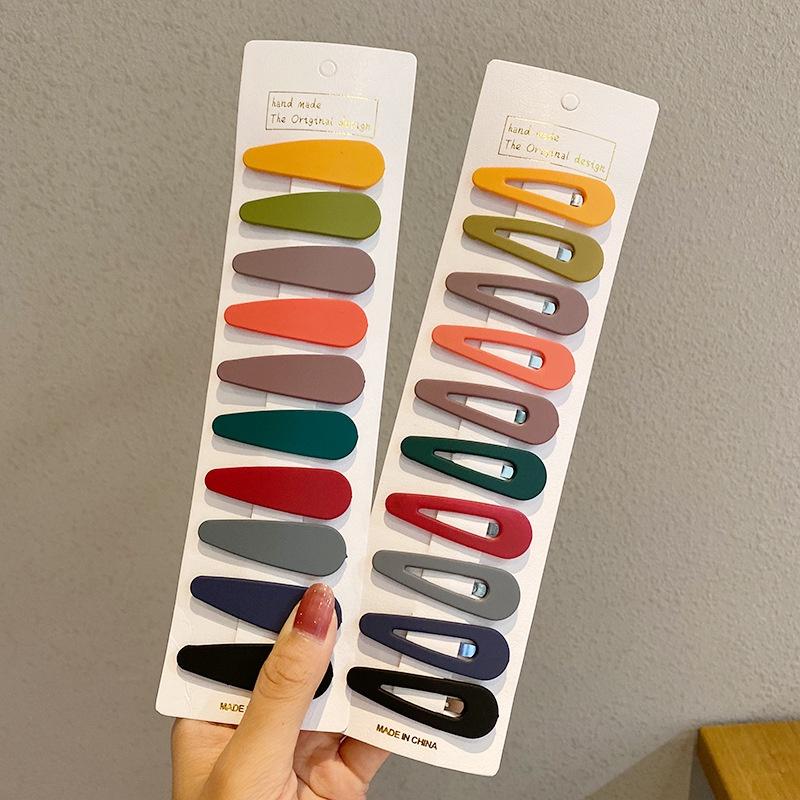 Set 10 kẹp tóc phong cách Hàn Quốc đáng yêu