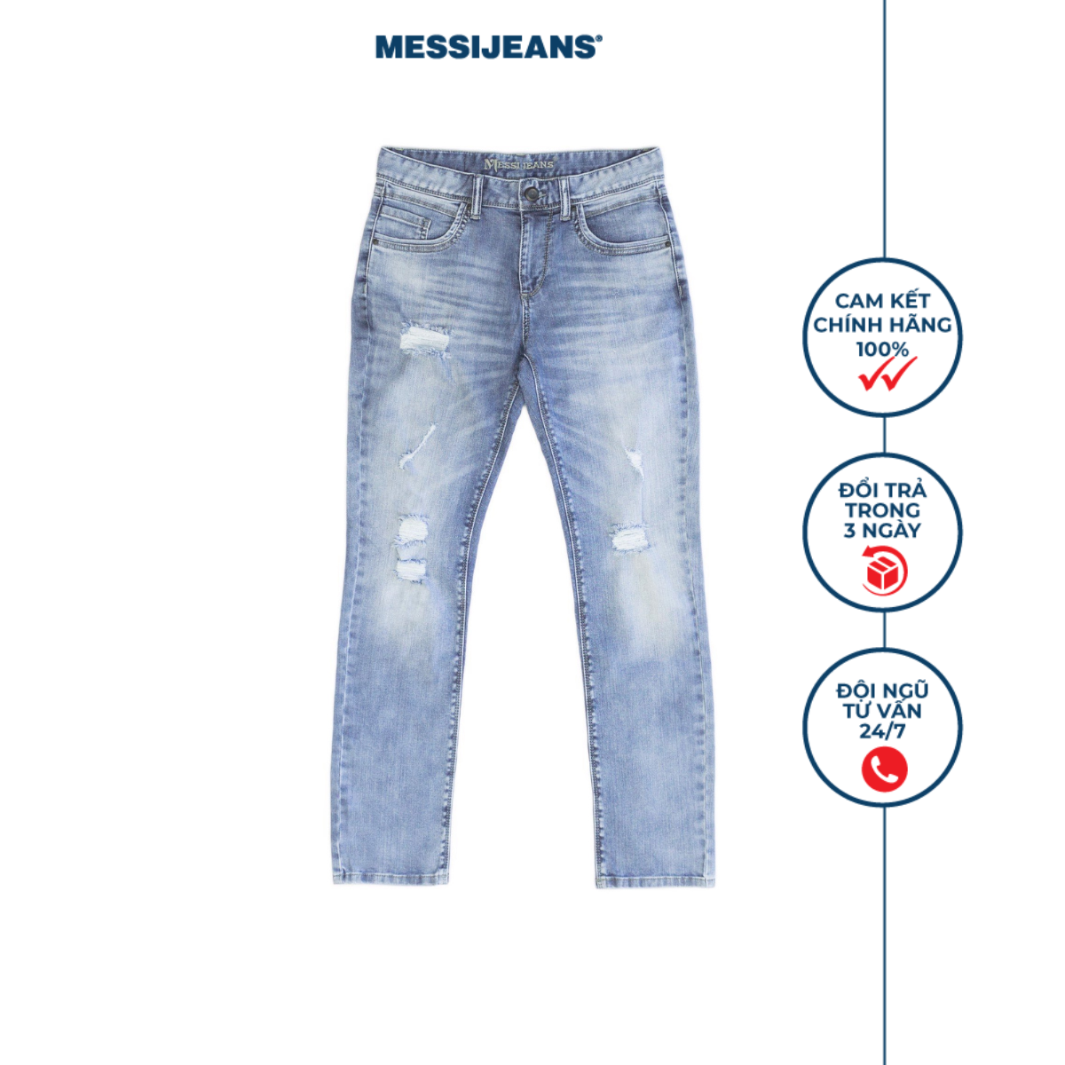 Quần jeans nam ống đứng MESSI SJM-778-18