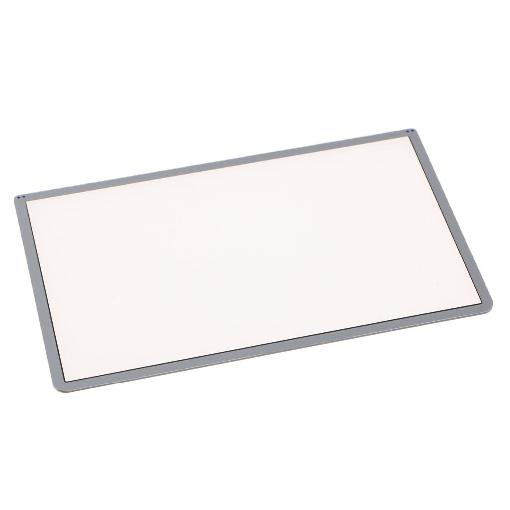 Replacement Blue Top Screen Frame Lens Cover LCD Screen Protector Compatible with Nintendo New 3DS XL LL