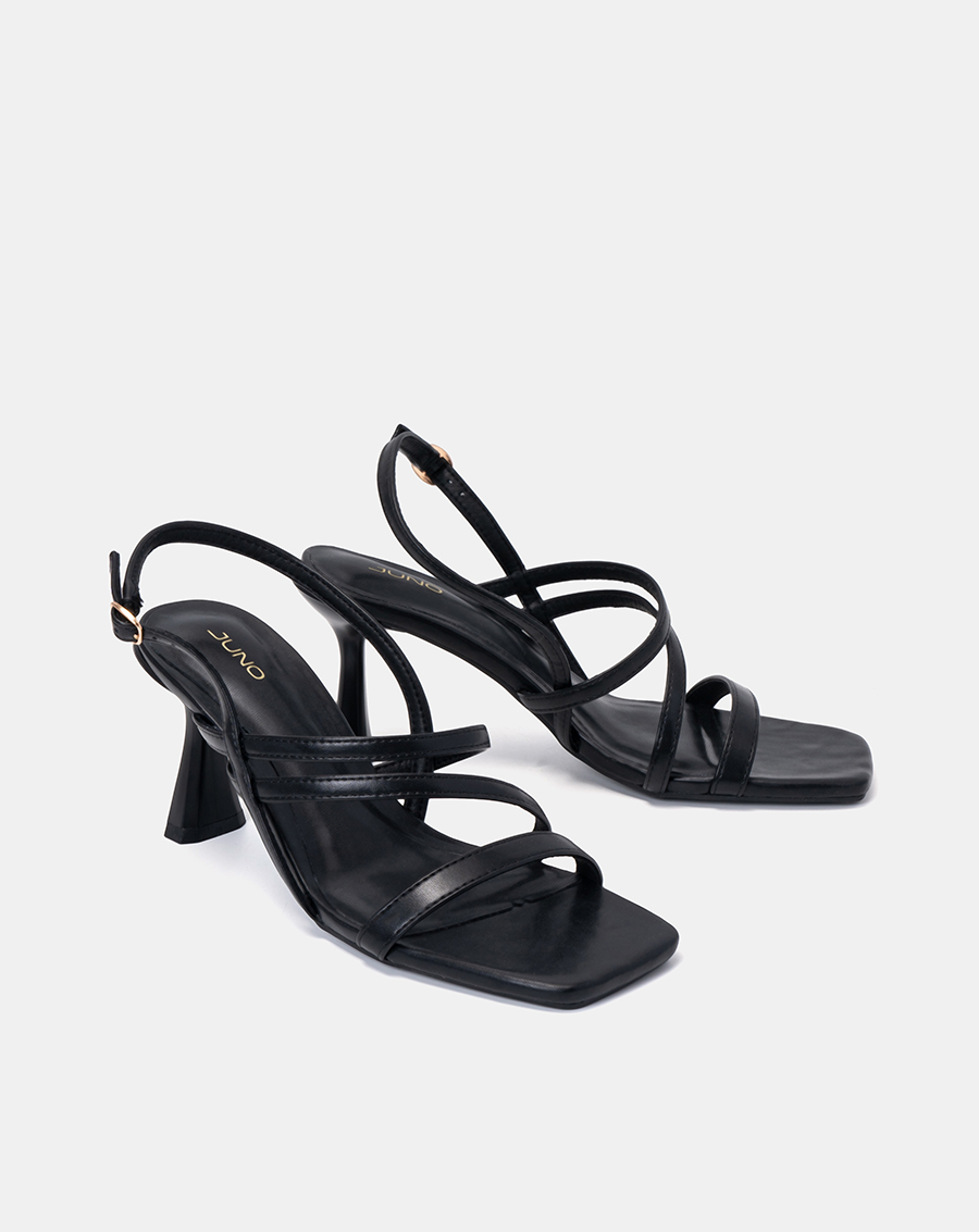 Giày Sandal Nữ 7cm Thời Trang JUNO Quai Chéo Cách Điệu SD07085