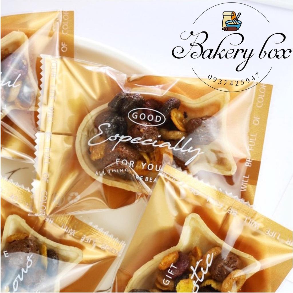 Set 100 Túi Bánh Dứa - Bánh Thuyền Cá - Cookie
