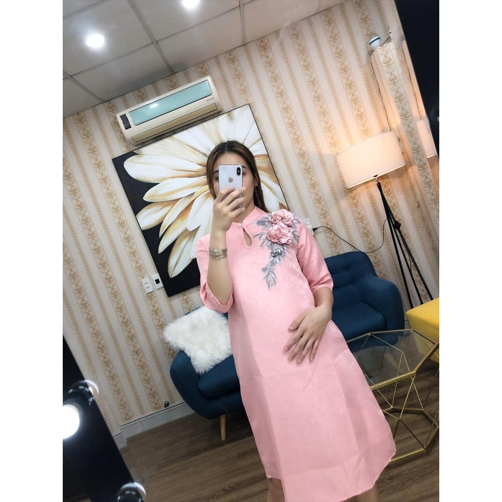 Váy bầu cách tân xinh xắn - Ảnh shop chụp