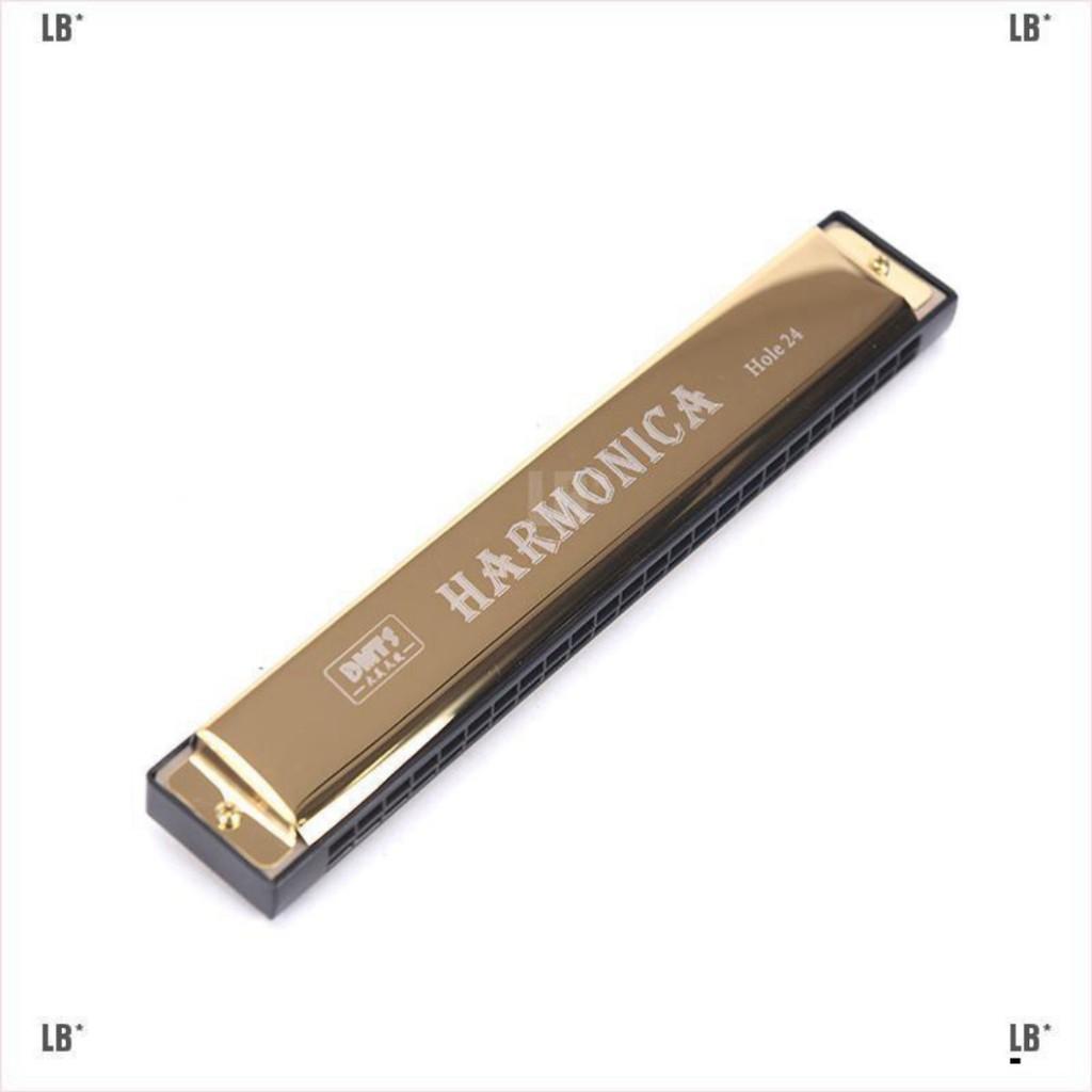 Kèn Harmonica 24 Lỗ Tông C - Black