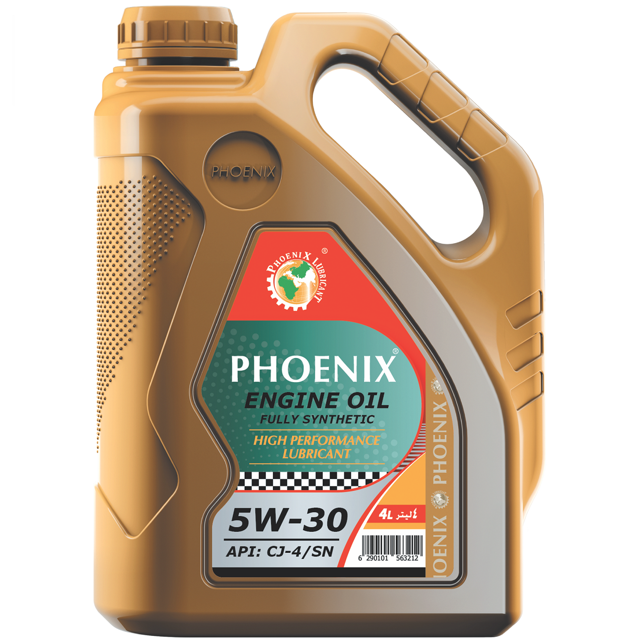 Dầu nhớt động cơ Phoenix  5W30 CJ-4/SN (6 x 4L). Made in UAE