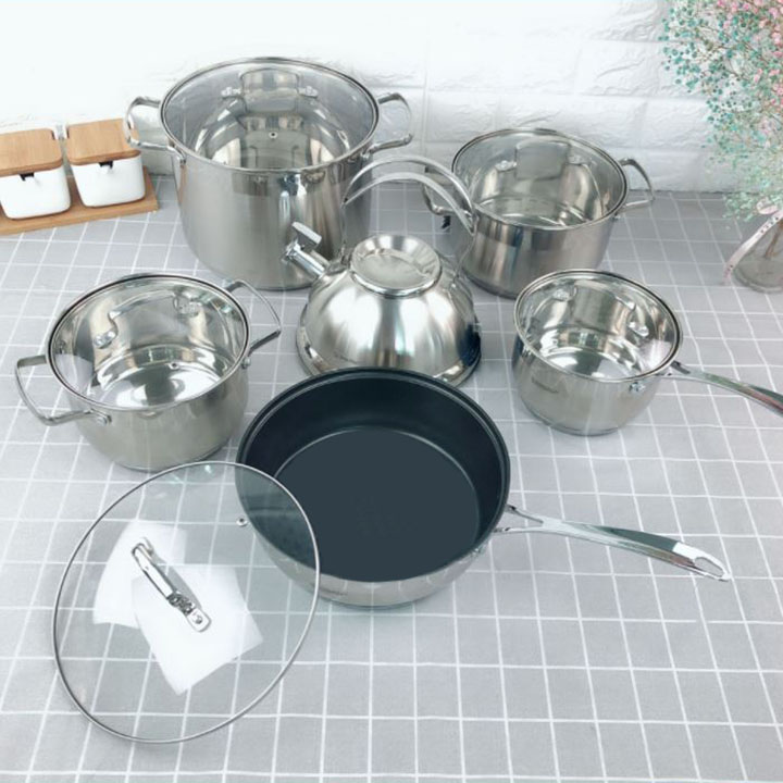 BỘ NỒI CAO CẤP 6 MÓN MẪU MỚI