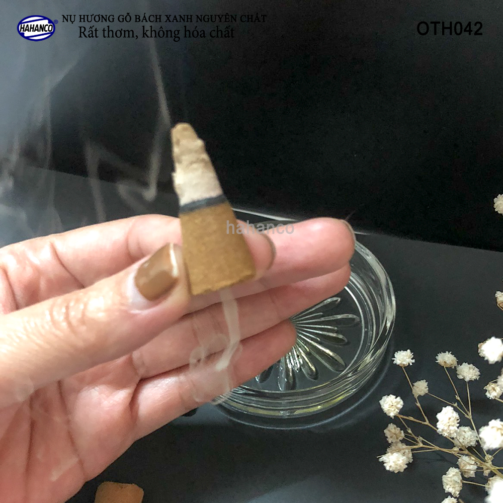 Nhang nụ gỗ Bách Xanh siêu sạch - Tĩnh tâm, an yên Xông trầm phong thủy, nhang tỏa khói ngược - Xua đuổi tà khí tai ương