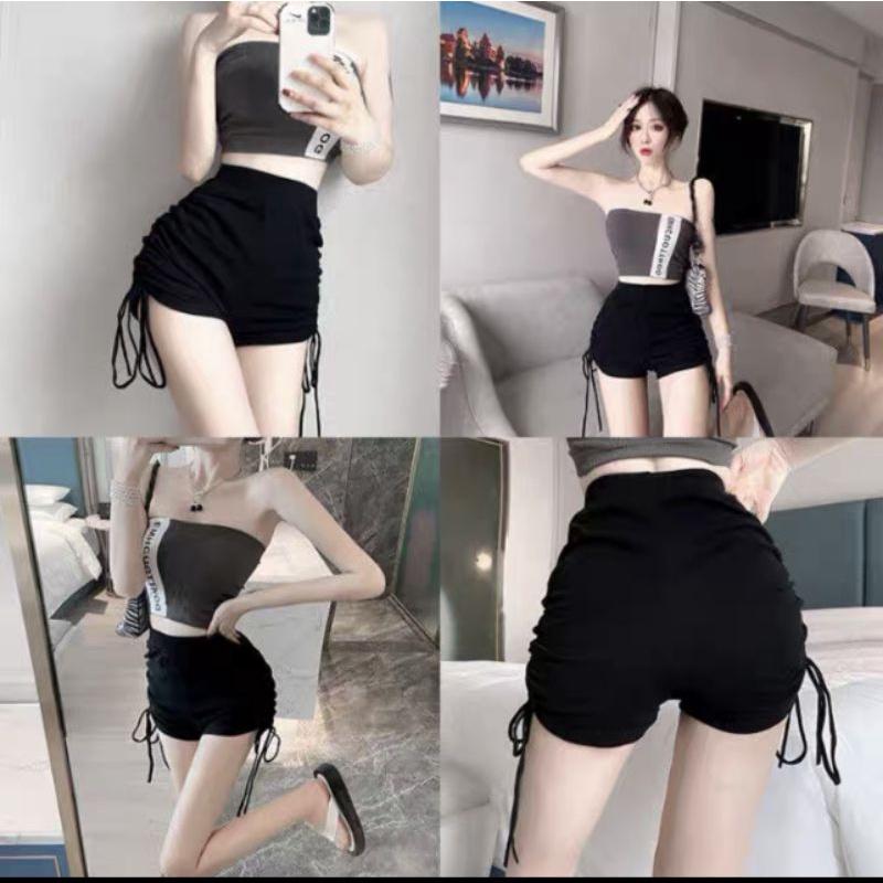 QUẦN ĐÙI THỂ THAO RÚT DÂY BẺN HÔNG
