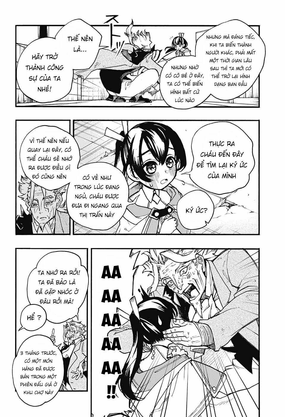 những bức họa quái dị của phù thủy chapter 9 34