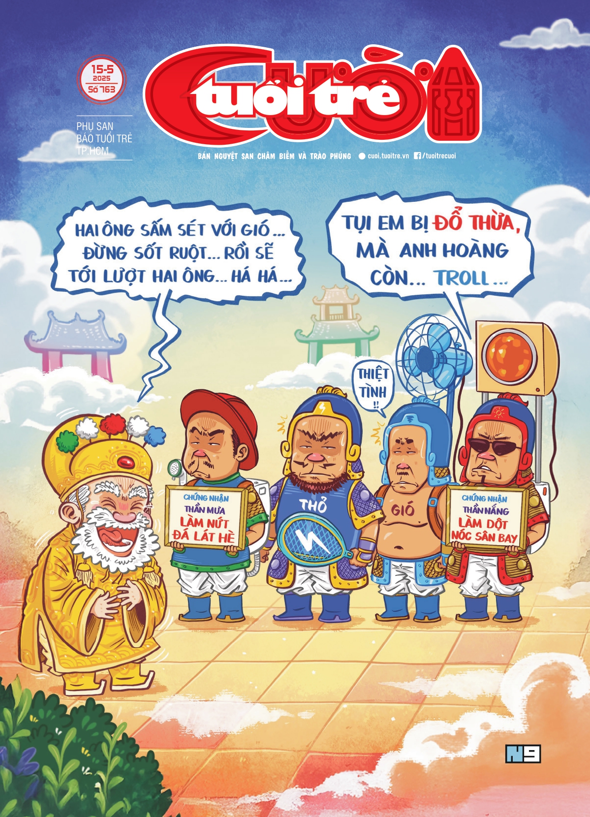 Tuổi Trẻ Cười số 9 phát hành ngày 15-5-2025