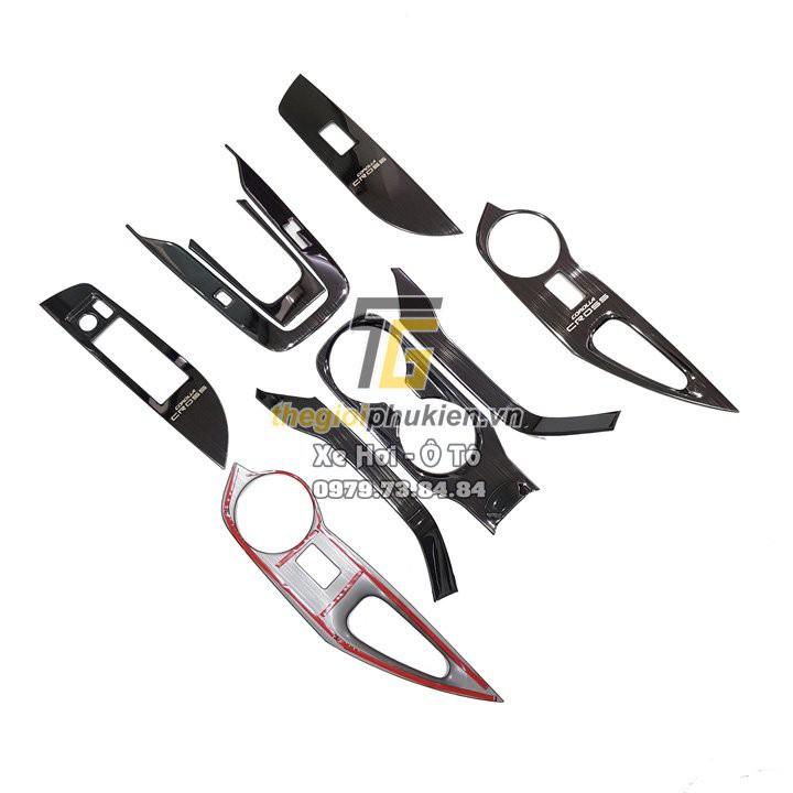 Ốp trang trí nội thất Titan dành cho Toyota Corolla Cross Cao cấp