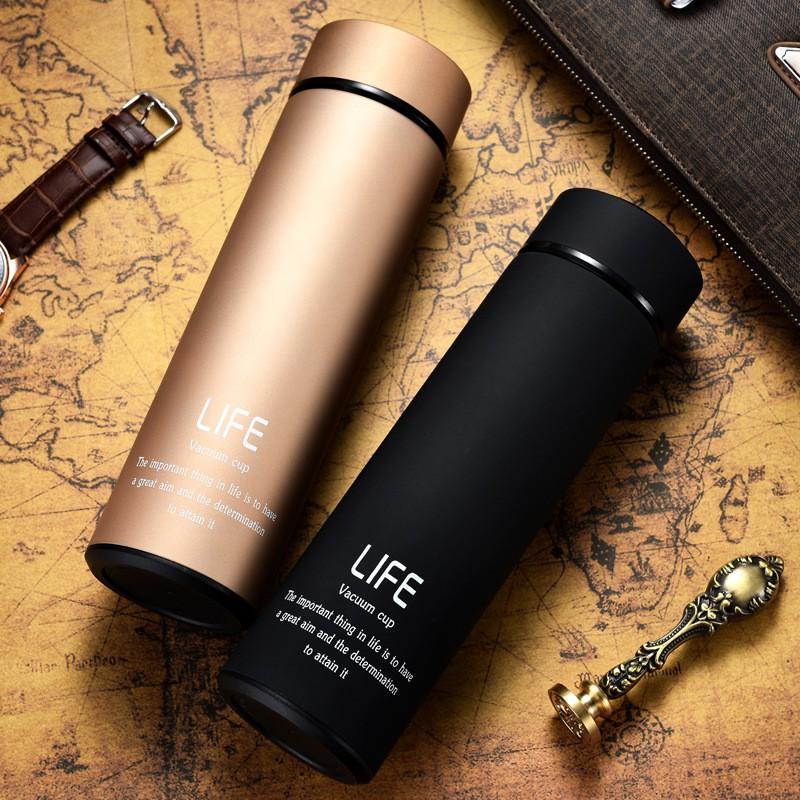 Combo 2 Bình giữ nhiệt Flask Vacuum LIFE inox 500ml NEW 2019