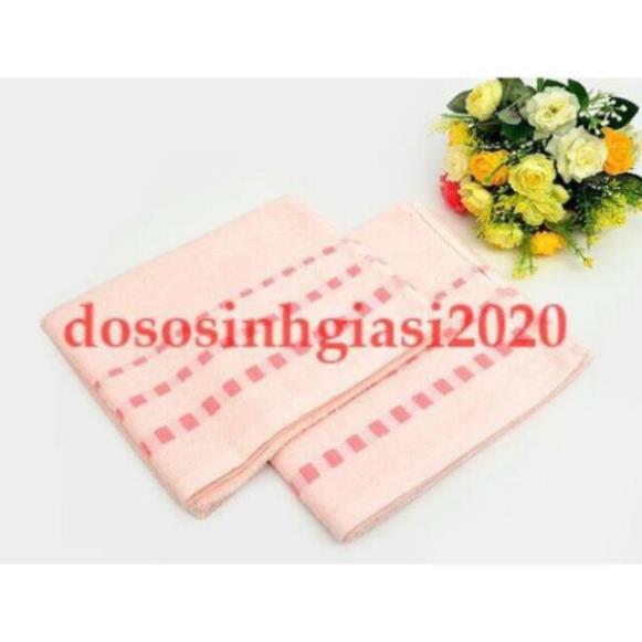 Set 1 Khăn lông SỌC dùng để quấn hoặc lau cho bé