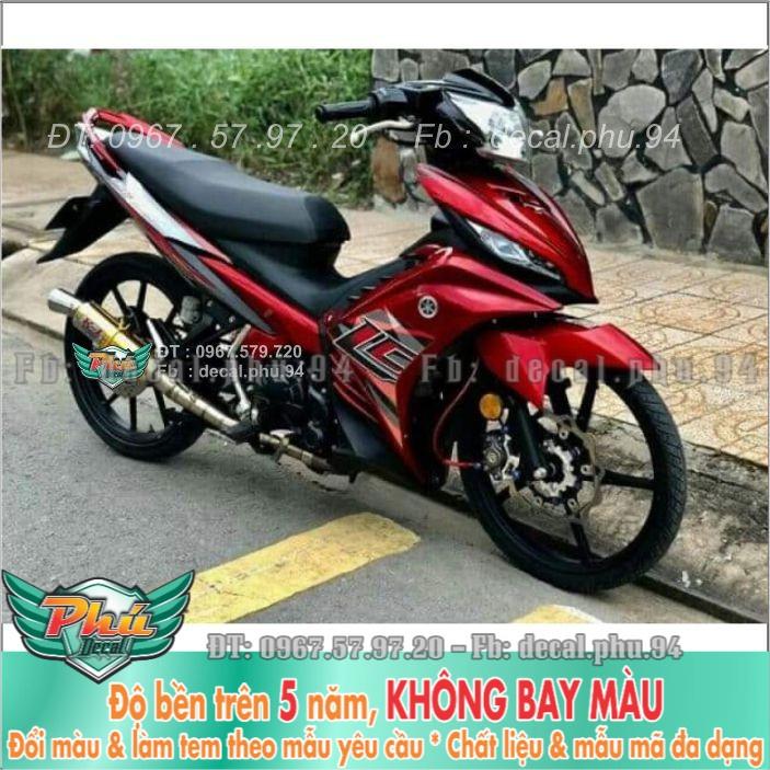 Tem rời Exciter 135 Lc đỏ