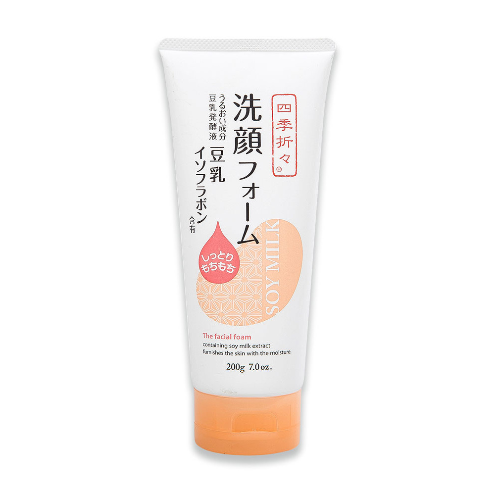 Sữa rửa mặt tinh chất sữa đậu nành Shikioriori The Facial Foam