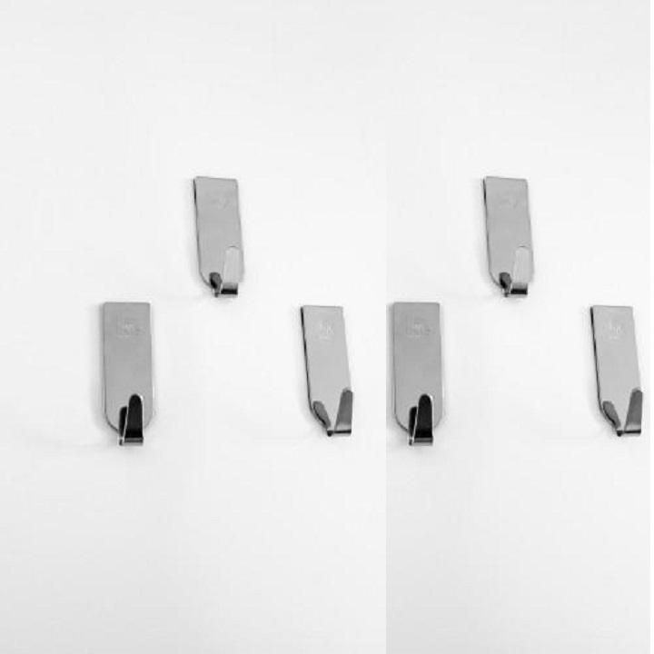 Bộ 3 móc dán tường vuông inox xịn siêu chắc