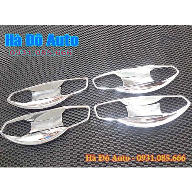 Bộ 4 Ốp Hõm Bảo Vệ Cửa Huyndai Santafe 2016 2017 2018 - Ốp Hõm Cửa Santafe 2016 2017 2018