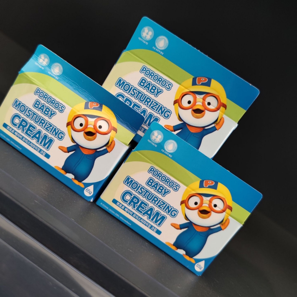 Kem dưỡng ẩm trẻ em da khô chàm sữa Pororo's Baby Moisturizing Cream Hàn Quốc 65g