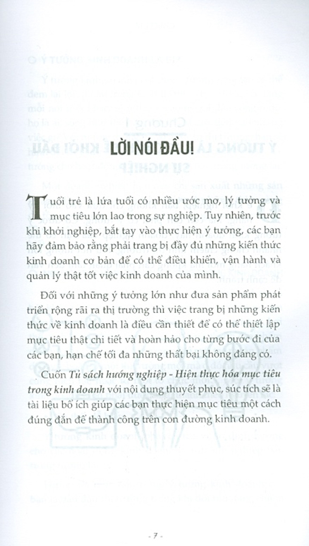 Tủ Sách Hướng Nghiệp - Hiện Thực Hóa Mục Tiêu Trong Kinh Doanh