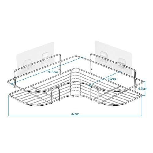Kệ góc để đồ bằng inox 304