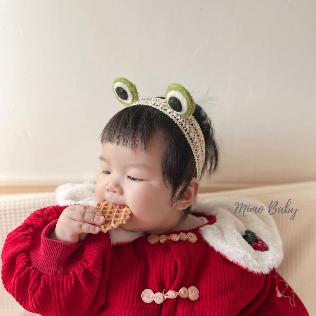 Băng đô turban hình tai thú đáng yêu cho bé Mimo baby BD36