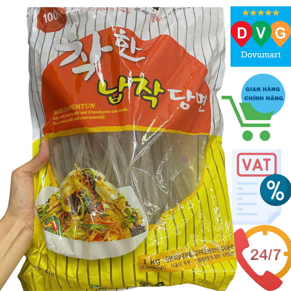 Miến Dẹt Good Dangmyun Nong woo Gói 1Kg