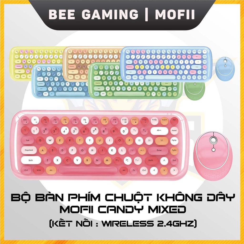 Bộ bàn phím và chuột không dây chính hãng MOFII – Candy Mixed (84 nút)