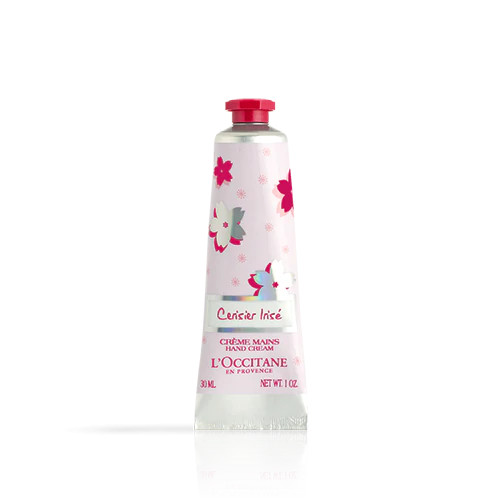 KEM DƯỠNG TAY HƯƠNG ANH ĐÀO CERISIER IRISÉ 30ml/Cherry Blossom Hand Cream L'Occitane 30ml