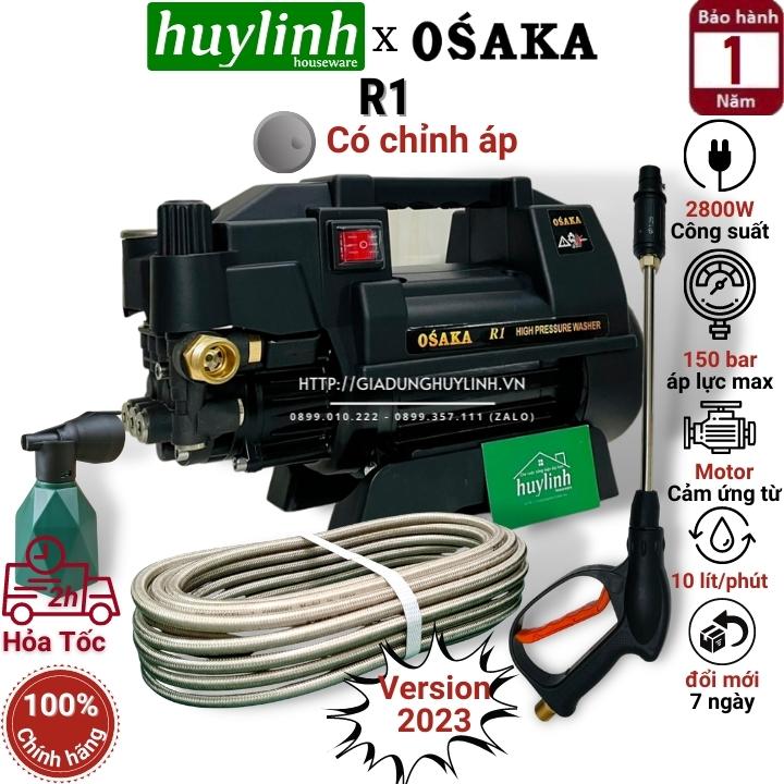 Máy phun xịt rửa xe OSAKA thế hệ năm 2021 động cơ 2800W - Motor cảm ứng từ - công nghệ JAPAN
