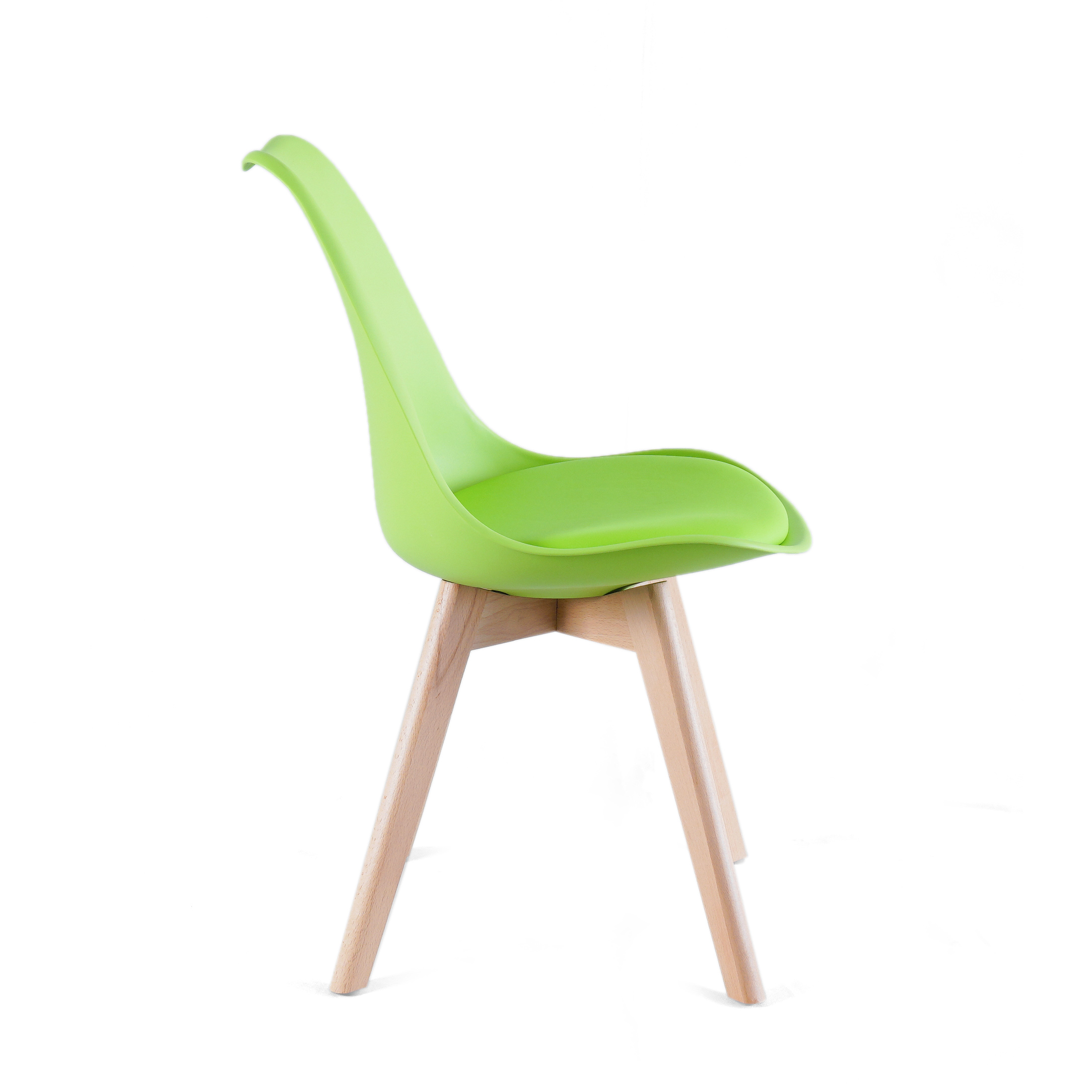 Ghế nhựa Viselium- Chân gỗ - Cobi home - NHẬP KHẨU CHÍNH HÃNG