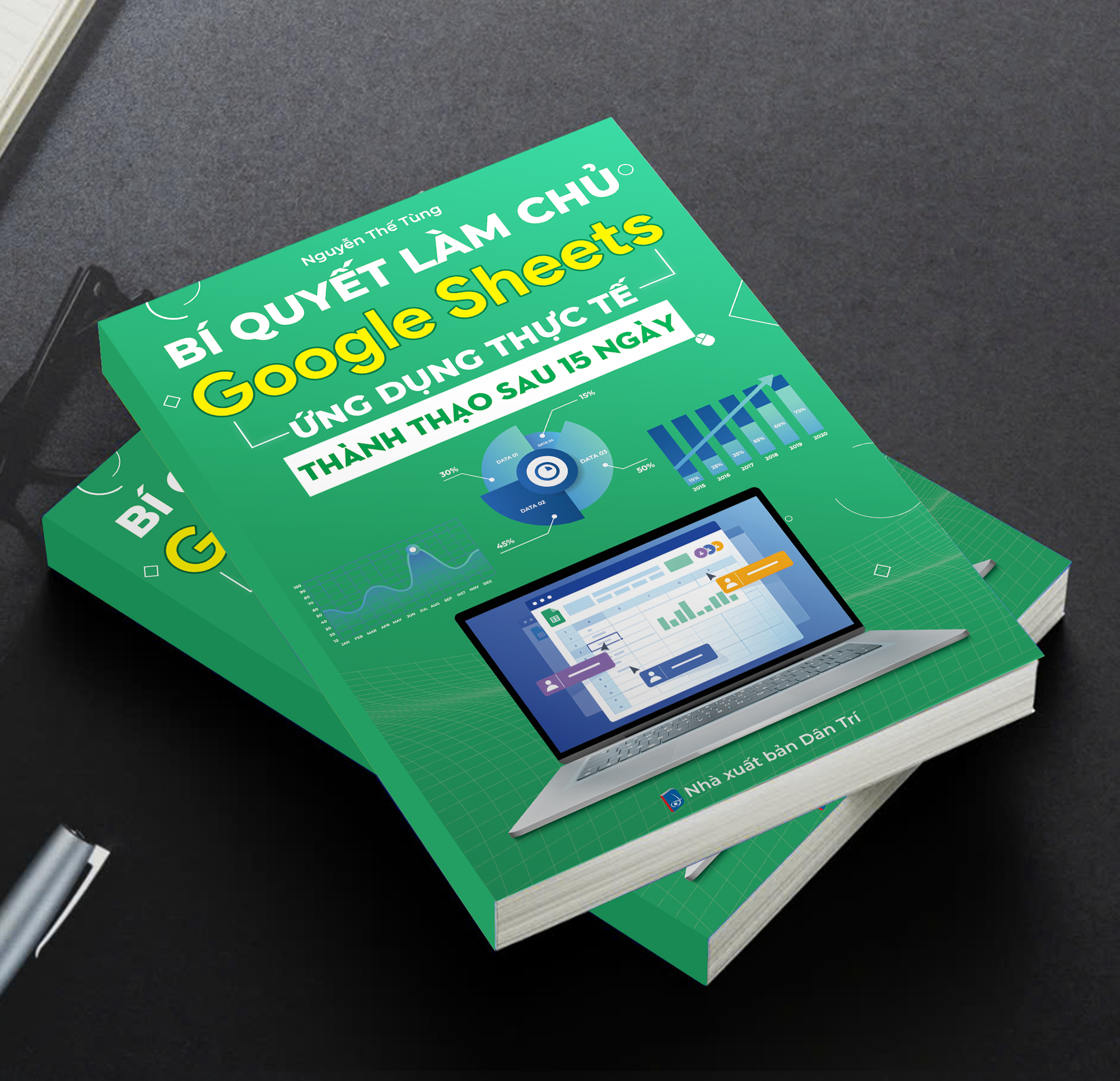 Sách Bí Quyết Làm Chủ Google Sheets Ứng Dụng Thực Tế, In Màu, Tặng Kèm Video Hướng Dẫn + File Thực Hành