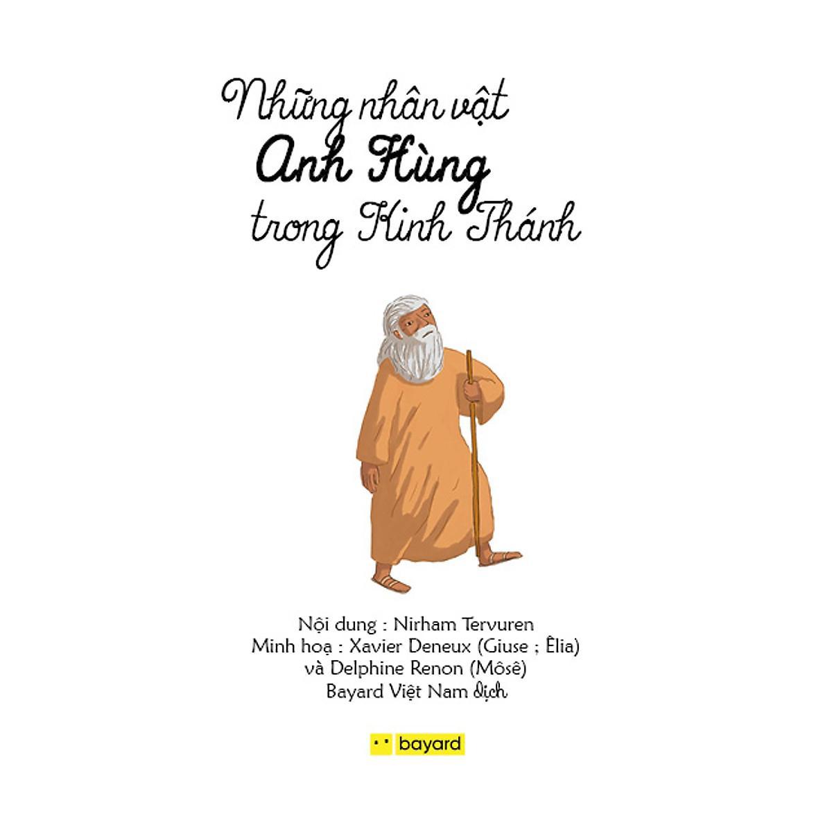 Sách - Những Nhân Vật Anh Hùng Trong Kinh Thánh - Truyện Tranh Thiếu Nhi - Bayard Việt Nam