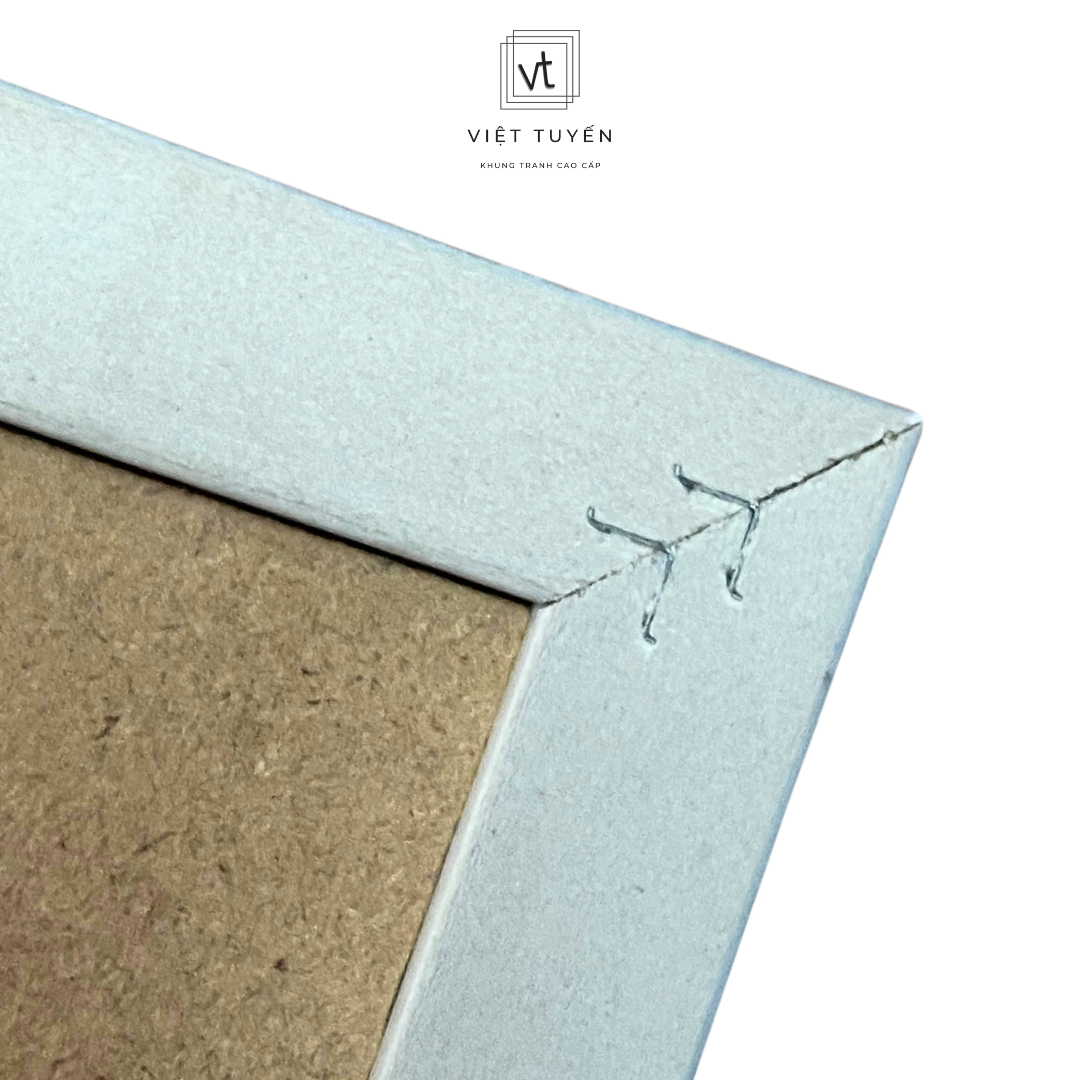 Khung Hình Bằng Khen Viền Bạc Trơn, Chất Liệu Composite kèm Mặt Mica, giá xưởng Việt Tuyến mã 279-B