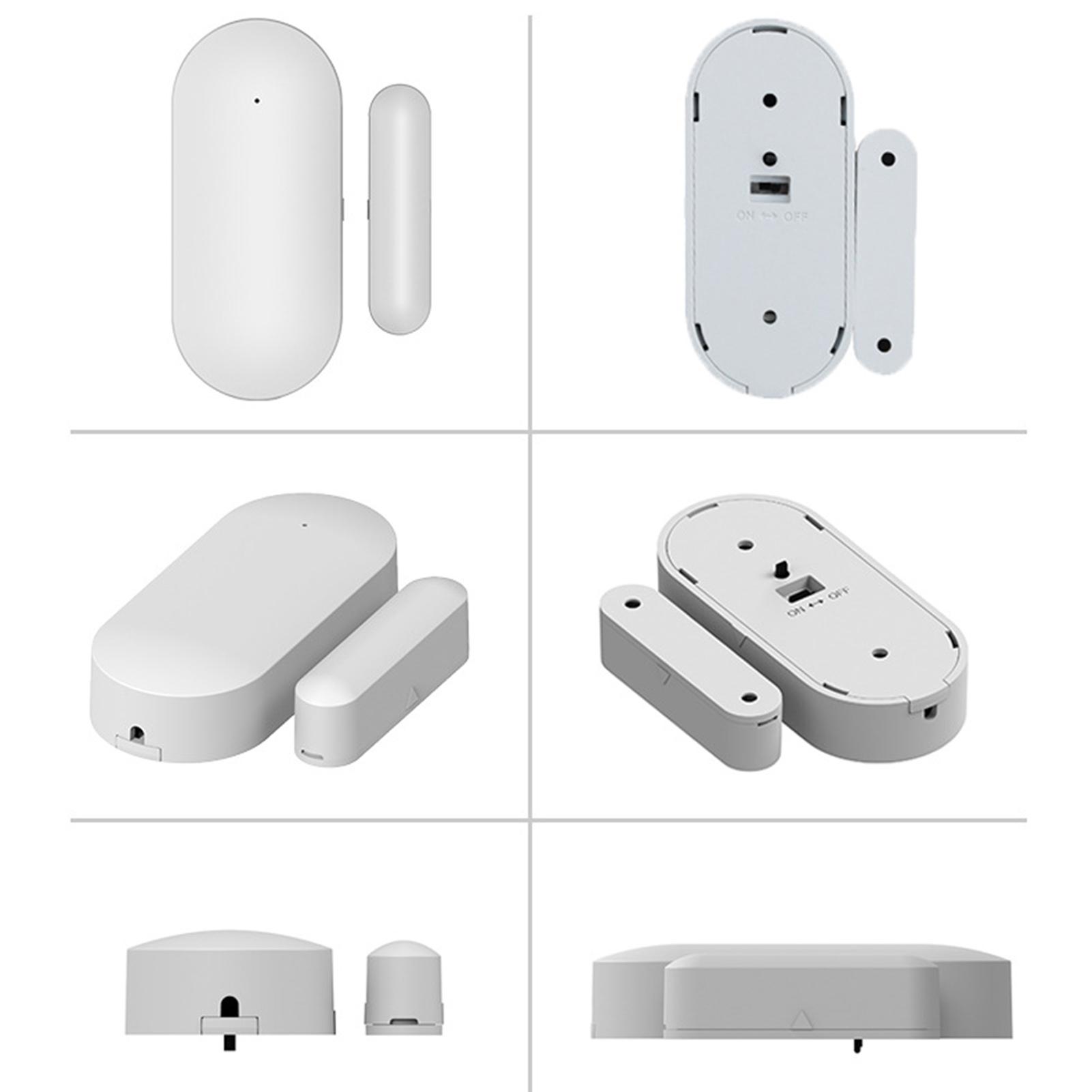 Cảm biến cửa Wi-Fi báo động thời gian thực tiếp xúc với máy dò thông minh giữ an toàn nhà cửa